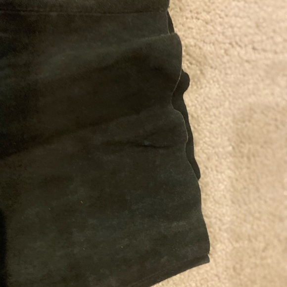 Trussardi Black suede trousers, fully lined, size 42 - Picture 7 of 8